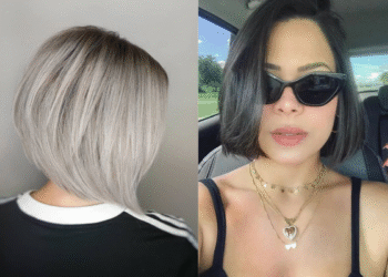 Corte de cabelo chanel elegante para mulheres com mais de 60 anos