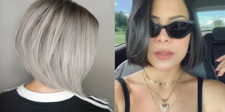 Corte de cabelo chanel para mulheres 60+ 1 Corte de cabelo chanel elegante para mulheres com mais de 60 anos