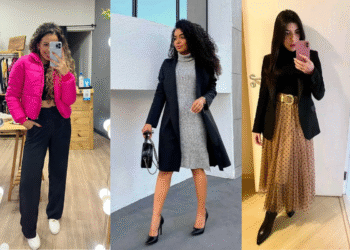 Três opções de looks femininos de inverno para usar no trabalho com estilo.