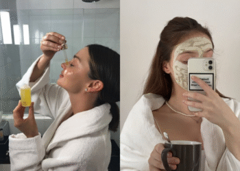 Rotina de cuidados com a pele no estilo “Clean Girl”