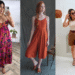 9 looks leves e estilosos para quem mora em lugares quentes 16 três mulheres usando looks diferentes para o verão: um vestido estampado, um macacão e um look com shorts