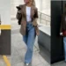 Quer arrasar em qualquer evento? Veja como usar calça jeans com blazer feminino 15 Mulheres estilosas usando calça jeans com blazer feminino em evento social, mostrando elegância e versatilidade.